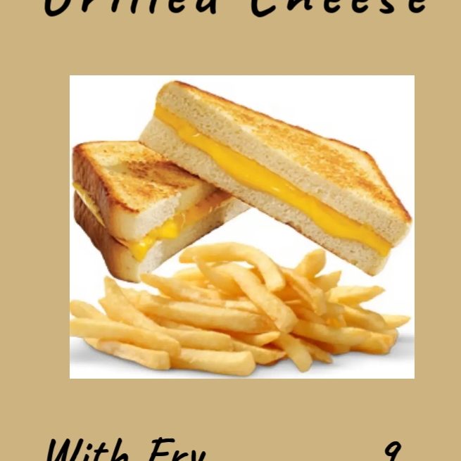 Grilled Cheese w fry